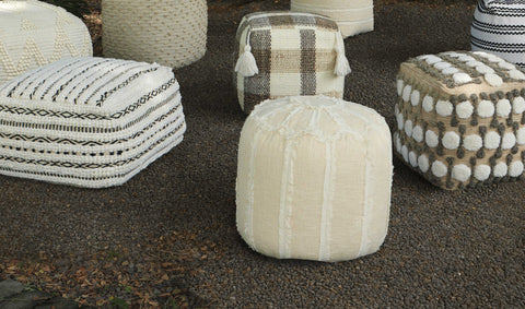 From Hands to Home: Artisanal Pouffes