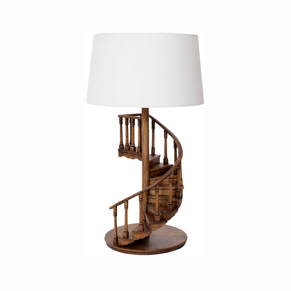 Brianna Spiral Staircase Table Lamp