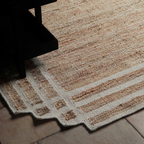 Etnash Wool & Jute Blend Area Rug