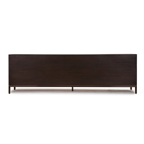 Folded Linens Entertainment Cabinet