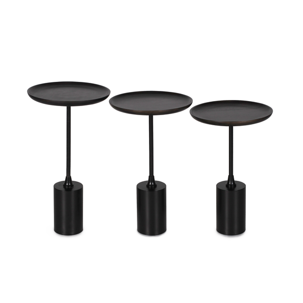 Martini Side Table - Stained Black