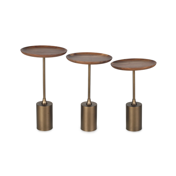 Martini Side Table - Walnut